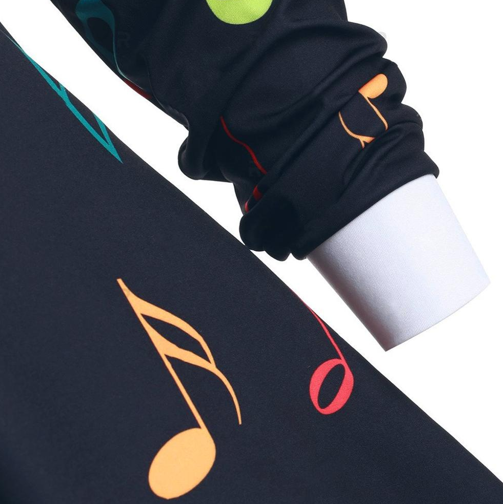 Musical Note Off Shoulder Top