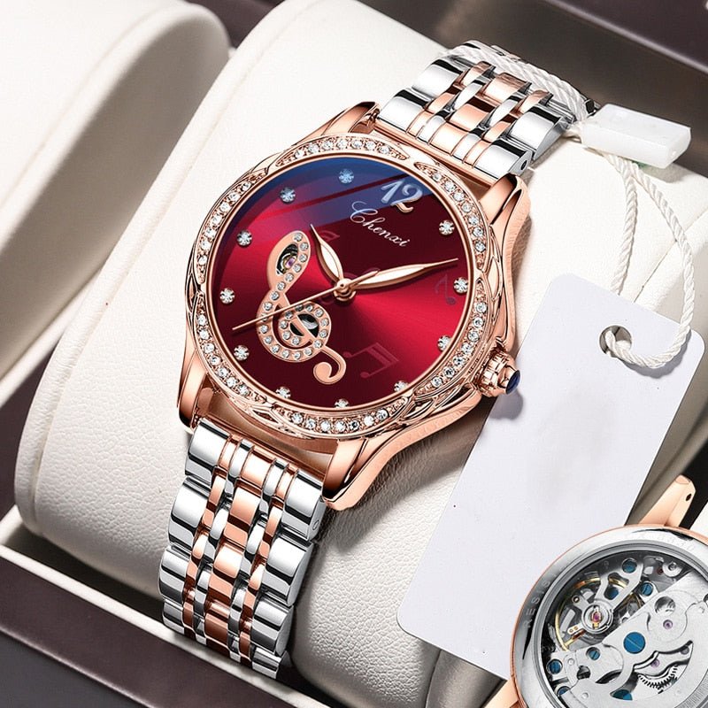 Treble Clef Music Mechanical Watch