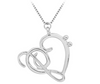 Free - Musical Note Heart Chain Necklace