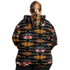 Electric Guitar Plus-Size Zip Hoodie