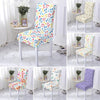 Colorful Notes Design Chair Cover Collection