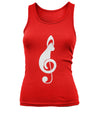 Treble Clef Cat Tank Top