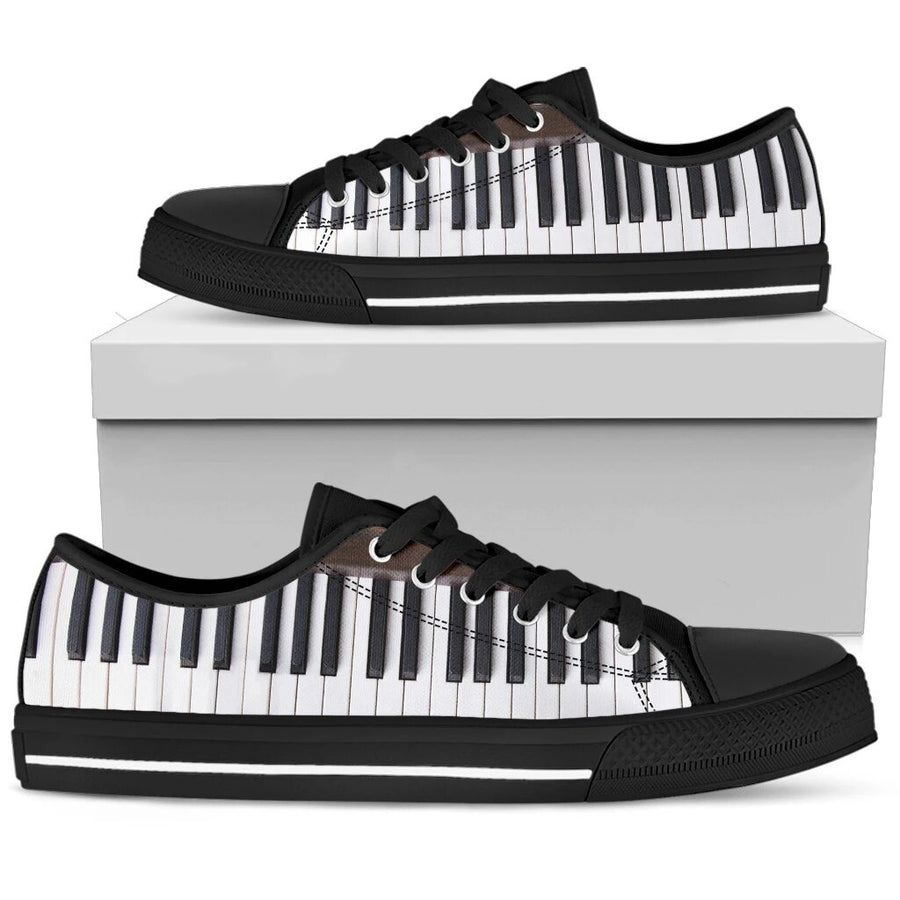 Piano Key Low Top Shoes