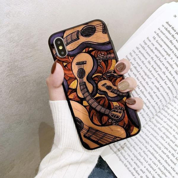 Free - Guitar Music iPhone Case