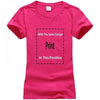 Multi Colors French Horn T-shirt - Women-Rose / S - { shop_name }} - Review