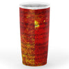 Piano Music Notes Red Tumbler