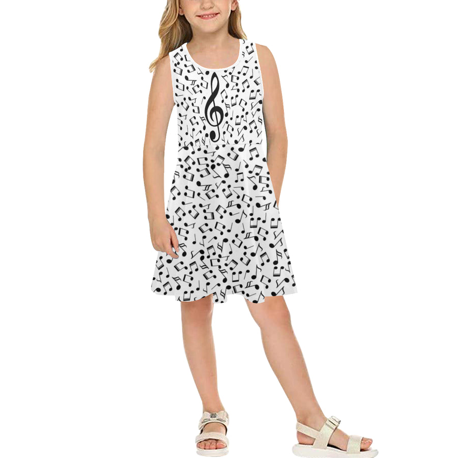 Musical Notes Girl's Sleeveless Sundress - 2T - { shop_name }} - Review