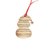 Musical Snowman Ornament