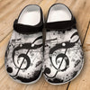 Treble Clef Clogs