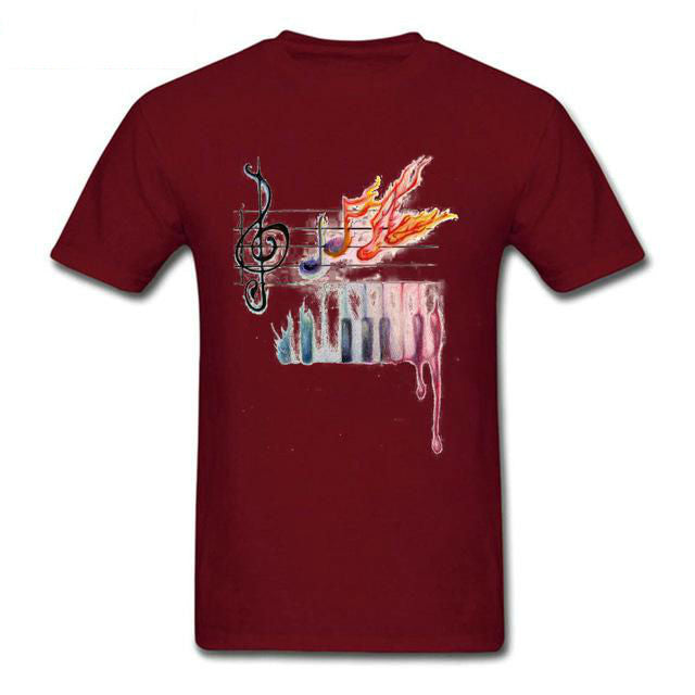 Music Drawing Art T-shirts