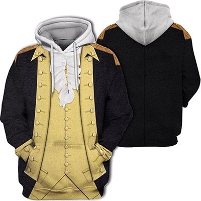 George Washington 3D Hoodie
