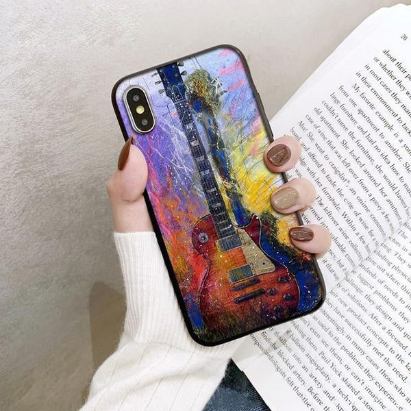 Free - Guitar Music iPhone Case