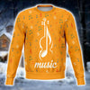 Violin Orange Sweatshirt