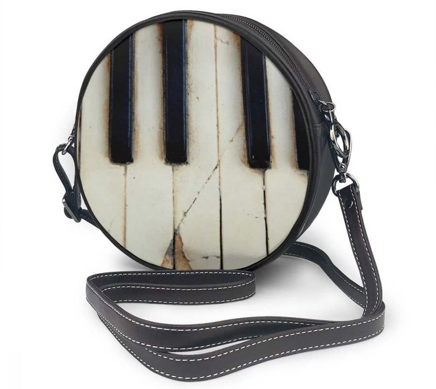 Piano Keys Sling Bag