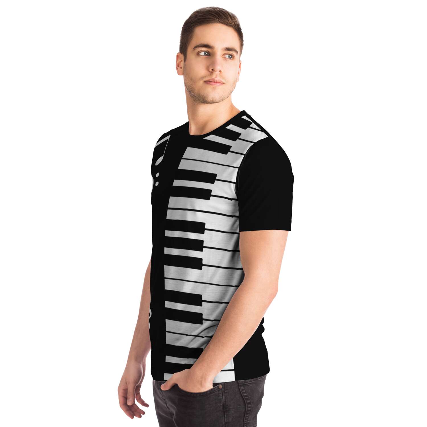 Piano And Musical Notes T-Shirt