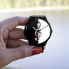 B&W Treble Clef Watch - Artistic Pod Review
