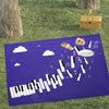 Piano Keys Waterproof Picnic Mat