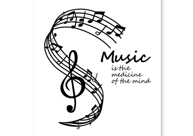 Musical Notes Painting Wall Art