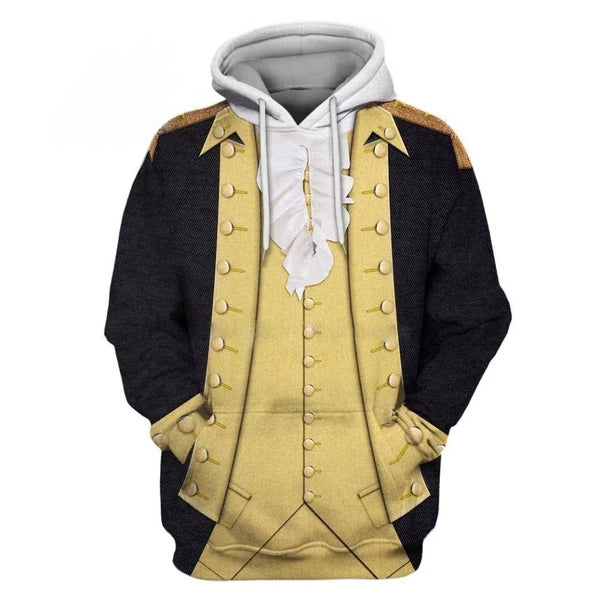George Washington 3D Hoodie
