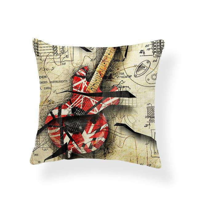 Free - Guitar & Piano Cushion Covers