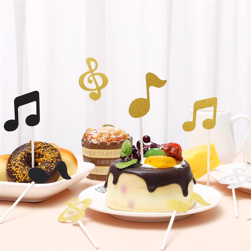 18pcs Music Cake Toppers