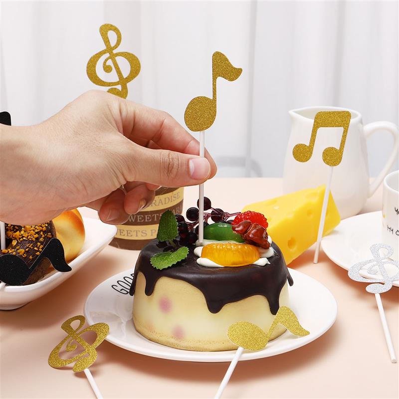 18pcs Music Cake Toppers