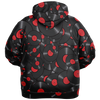 Vinyl Plus-Size Zip Hoodie