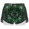 Musical Green Sports Shorts