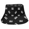 Piano Keys Pattern Bucket Hat