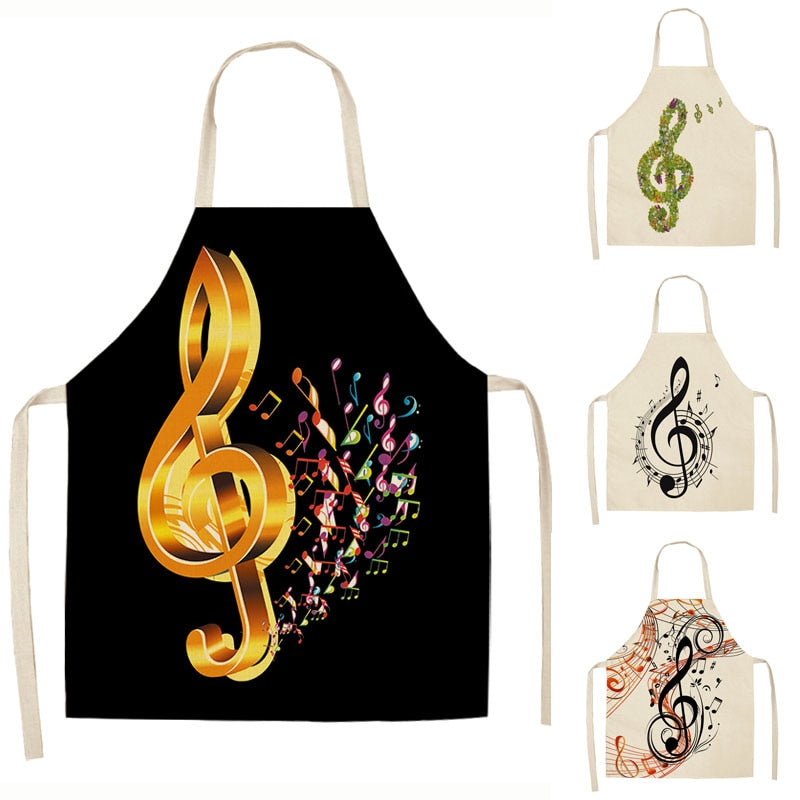 Music Notes Apron