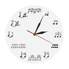 Drum Notes Wall Clock - Artistic Pod Review