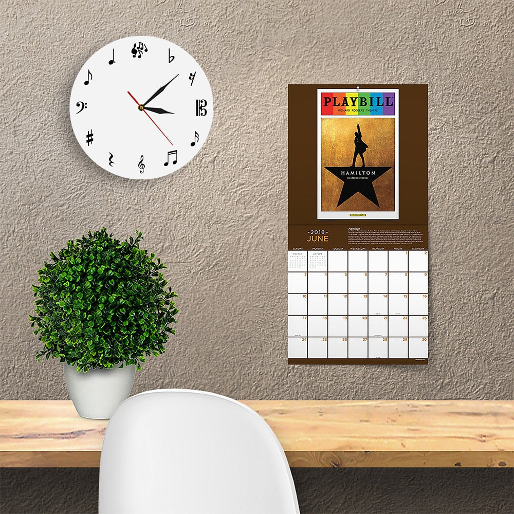 DIY Music Iconic Wall Clock