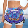 Piano Keys Purple Sports Shorts