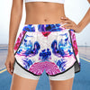 Piano Abstract Color Sports Shorts