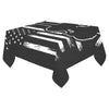 Violin American Flag Tablecloth