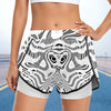 Piano Keys White Sports Shorts