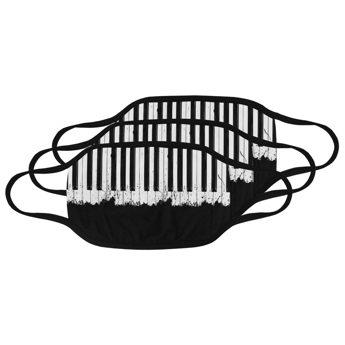 Piano Keys Mask - L / Pack of 3 - { shop_name }} - Review