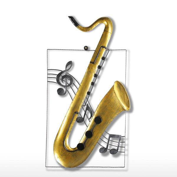 Music Instrument Metal Sculpture