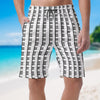 Piano Keys Short Pants