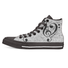 Love Music Canvas High Tops