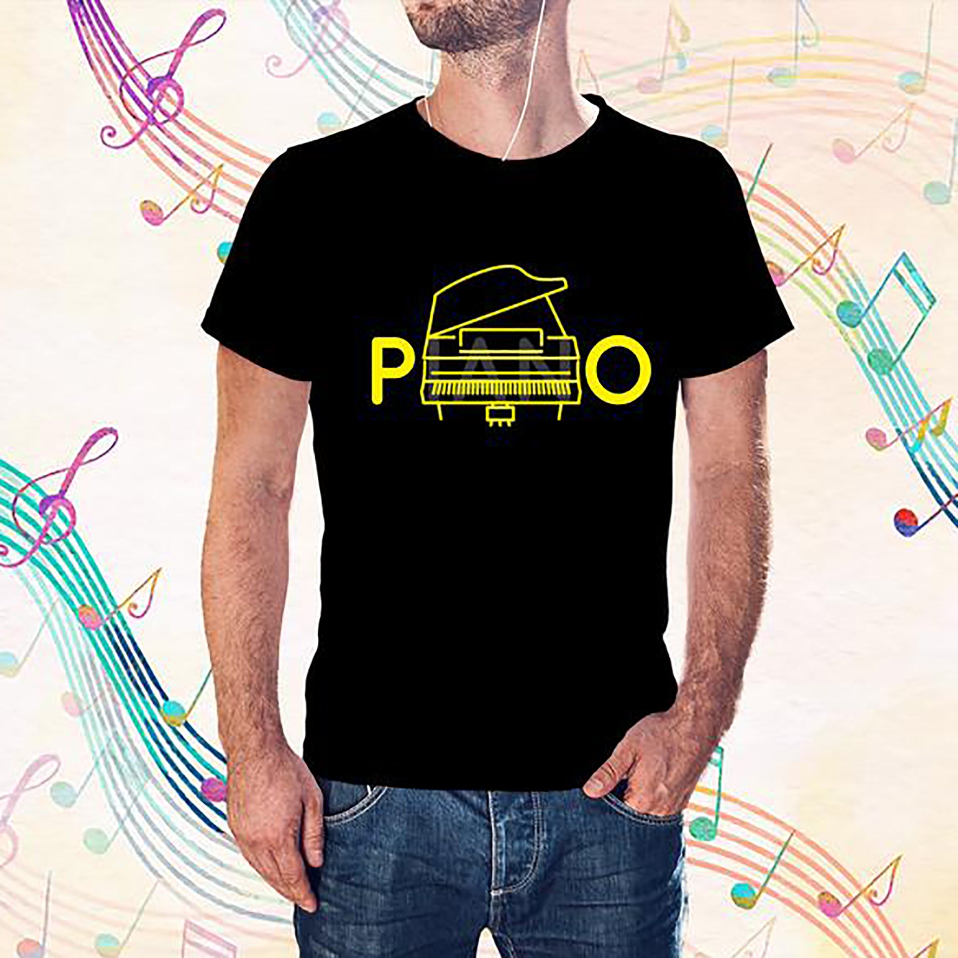 Piano Icon T-shirt
