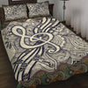 Treble Clef Mandala Quilt Bed Set