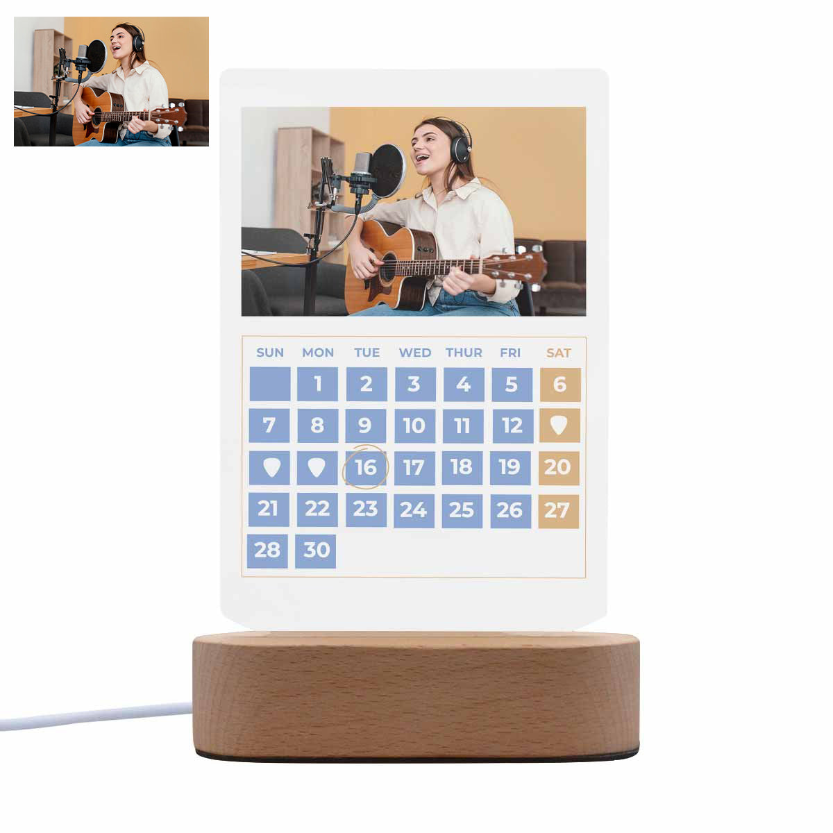 Buyer Photo Acrylic With Lighted Stand