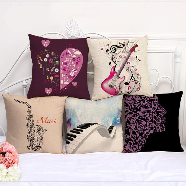 Music Pattern Pillowcase