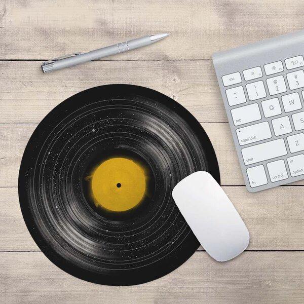 Vinyl Record Mouse Pad