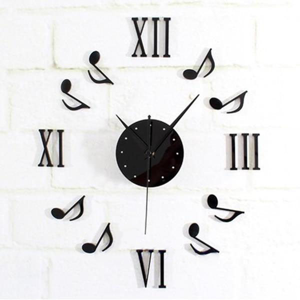 Music Notation Wall Clock