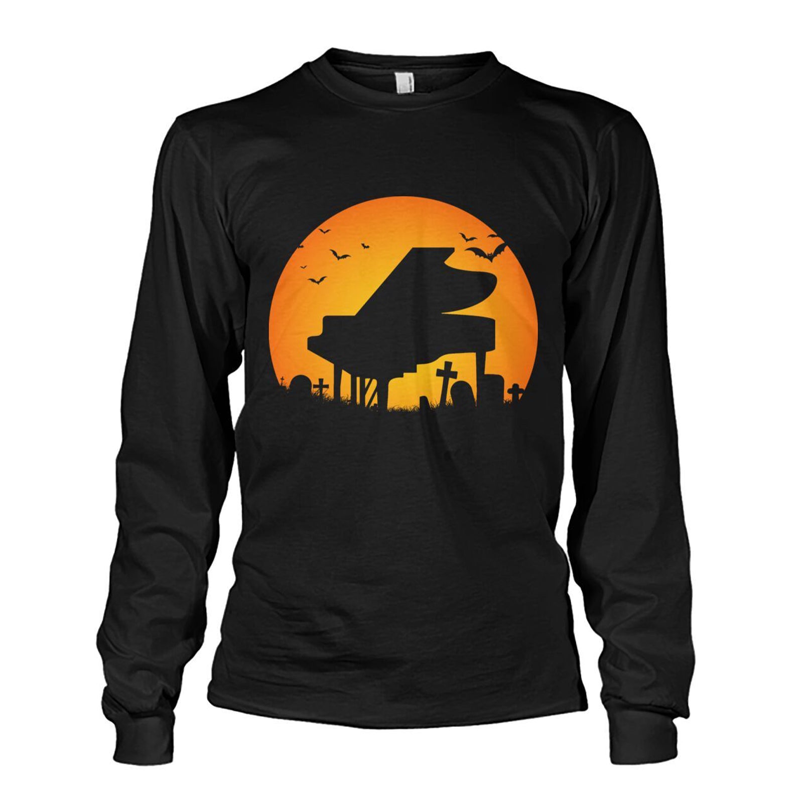 Grand Piano Halloween T-Shirt