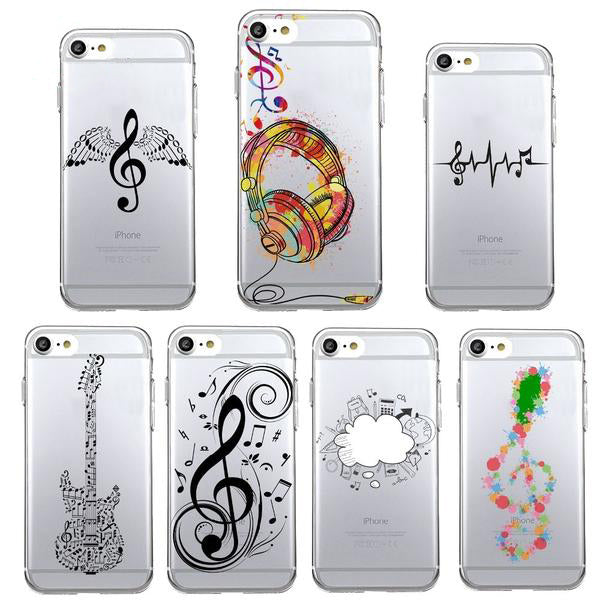 Music Transparent iPhone Case