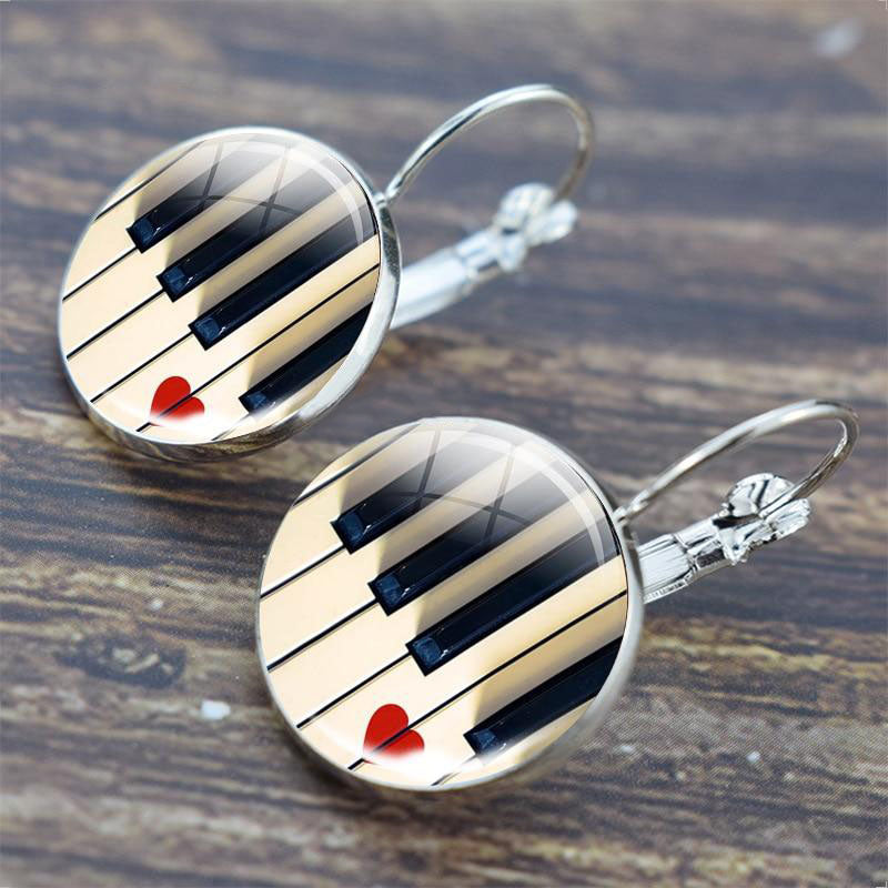 Free - Vintage Music Instruments Earrings