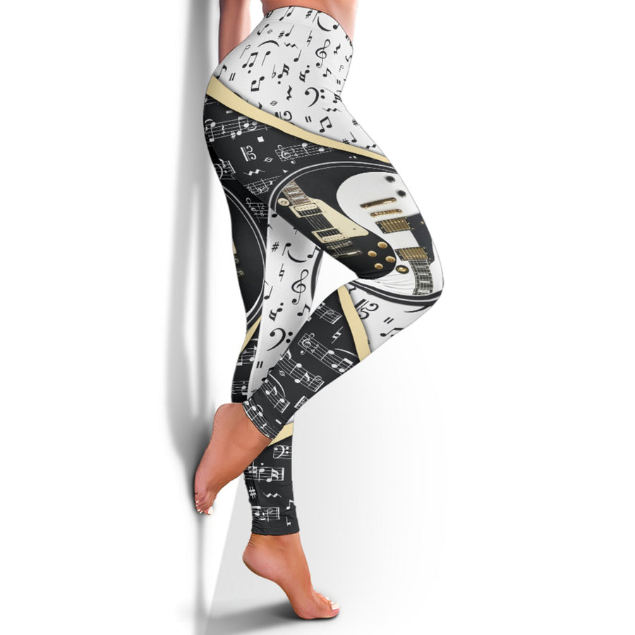 Yin Yang Guitar Women's Leggings